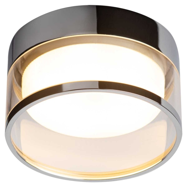 Светильник встраиваемый ЭРА KL82 CH под лампу GX53 хром Б0058401