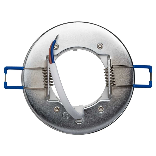 Светильник встраиваемый ЭРА DK97 CH/BK под лампу GX53 хром/черный Б0057462