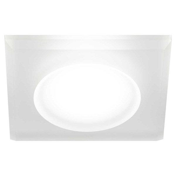 Светильник встраиваемый декоративный ЭРА DK104 WH под лампу MR16 GU5.3 белый Б0058391