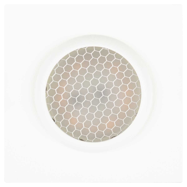 Светильник встраиваемый алюминиевый ЭРА KL110 WH под лампу MR16 GU5.3 белый матовый Б0061529