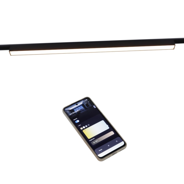 Трековый магнитный светильник Reluce 13003-9.3-001UR magnetic LED20W BK CCT+SMART