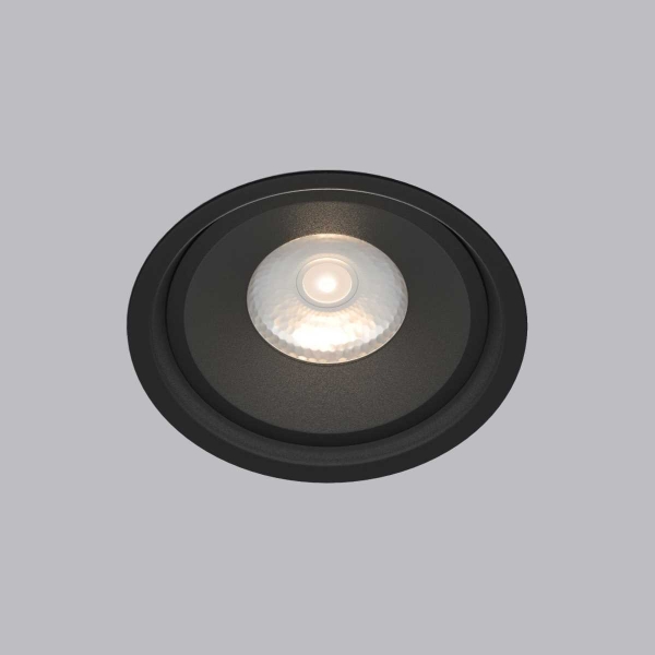 Встраиваемый светодиодный светильник Elektrostandard Slide 25083/LED 6W 4200K чёрный a062944
