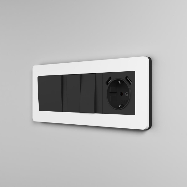 Кнопка звонка Werkel черный матовый W1114508 4690389156694