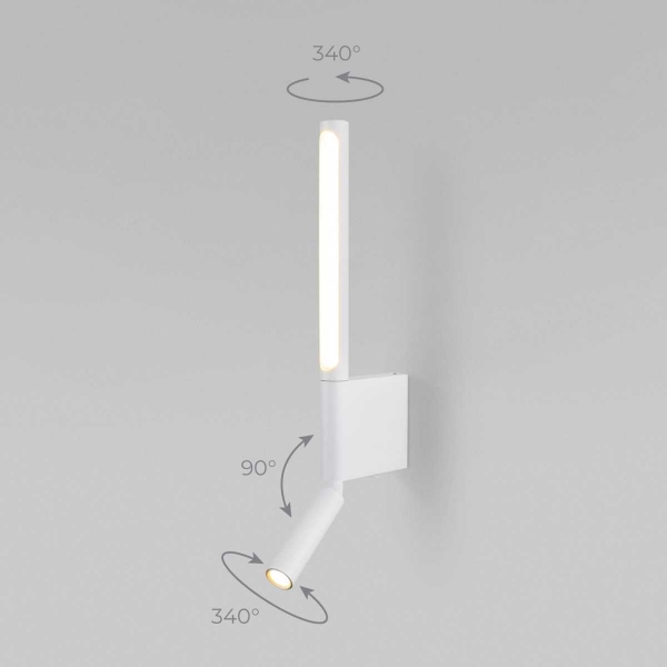 Бра Elektrostandard Sarca LED 40111/LED 4000K белый a063690