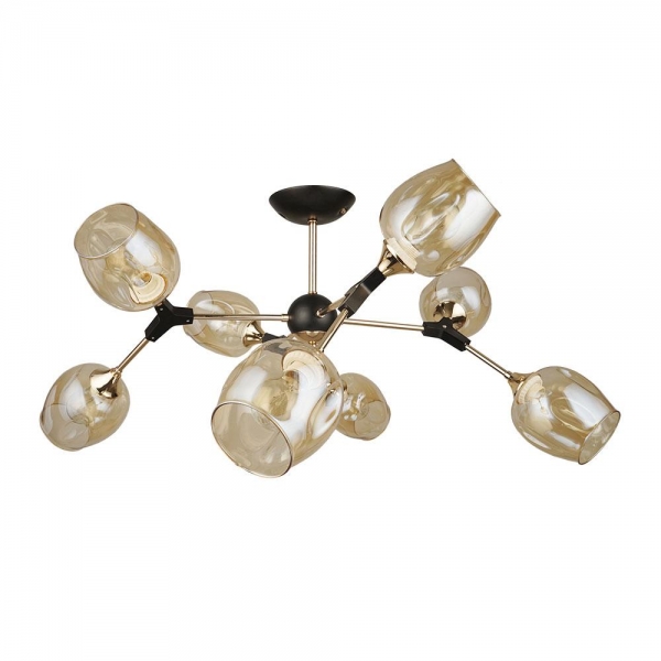 Люстра на штанге Arte Lamp SEPPIA A4211PL-8BK