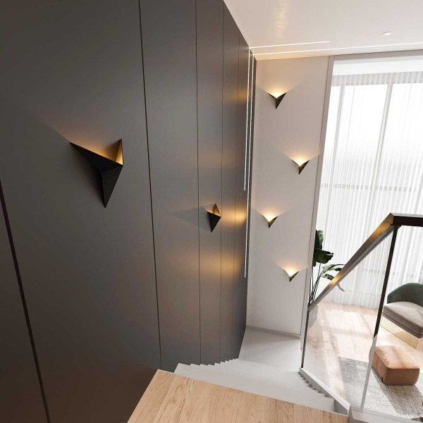 Настенный светодиодный светильник Elektrostandard Parete MRL Led 3W 1008 IP20 черный a056311