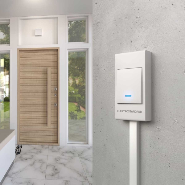 Звонок электромеханический Elektrostandard DBQ26M WM белый a055431