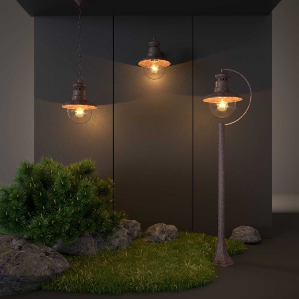 Уличный подвесной cветильник Elektrostandard Talli H GL 3002H брауни a038482