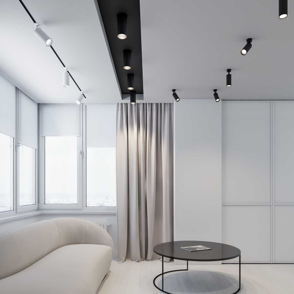 Потолочный светодиодный светильник Elektrostandard Diffe 85580/01 черный a058230