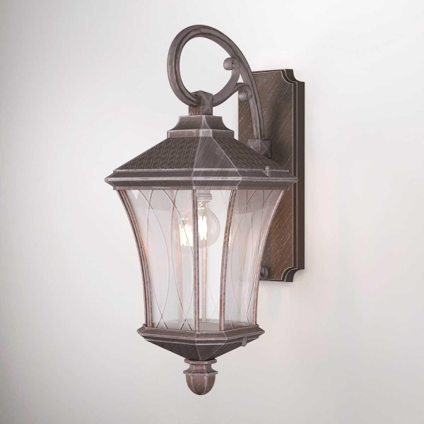 Уличный настенный светильник Elektrostandard Virgo D капучино a031921