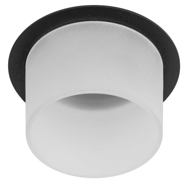 Светильник встраиваемый декоративный ЭРА DK106 BK под лампу MR16 GU5.3 черный Б0058428