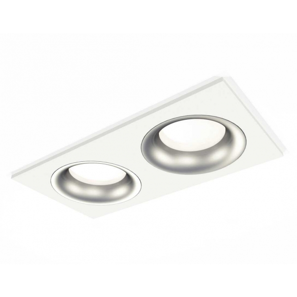 Комплект встраиваемого светильника Ambrella light Techno Spot XC7635004 SWH/MCH белый песок/хром матовый (C7635, N7013)