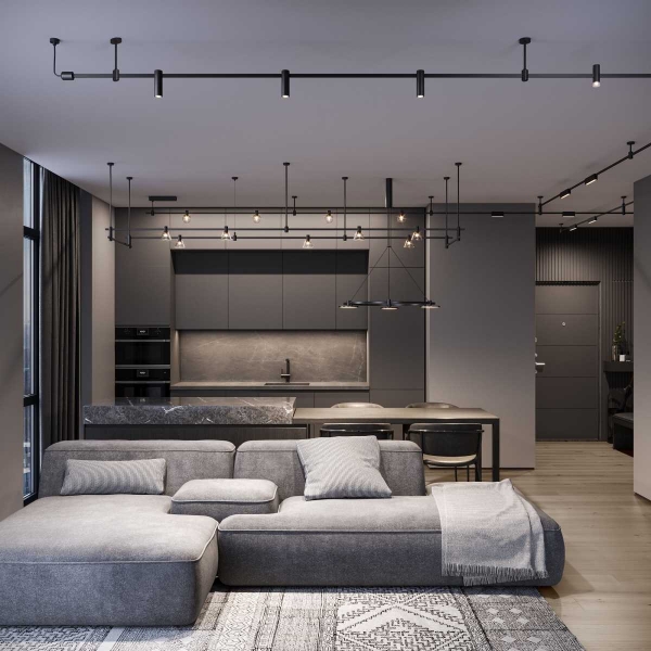 Декоративная стойка с вводом питания Elektrostandard Esthetic Magnetic 85140/00 a065432