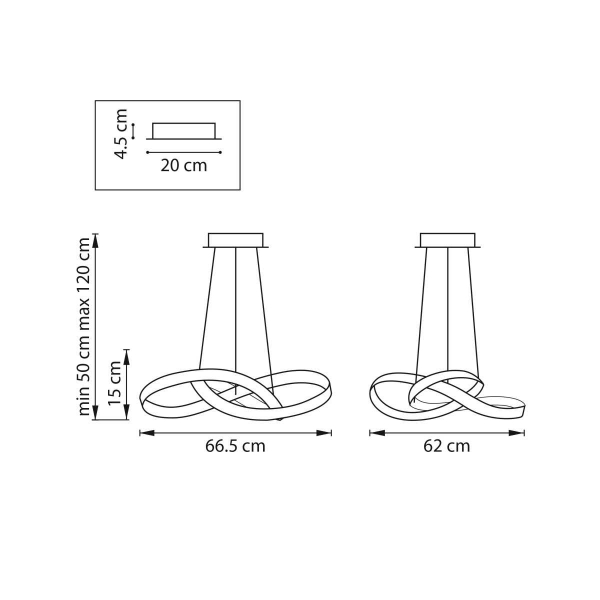 Люстра подвесная Saturno Lightstar 749487