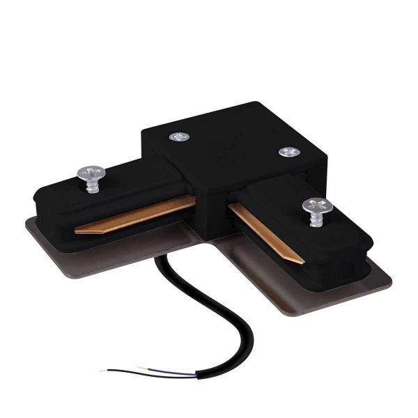 Коннектор угловой с вводом питания для однофазного шинопровода Elektrostandard Basic System a071303