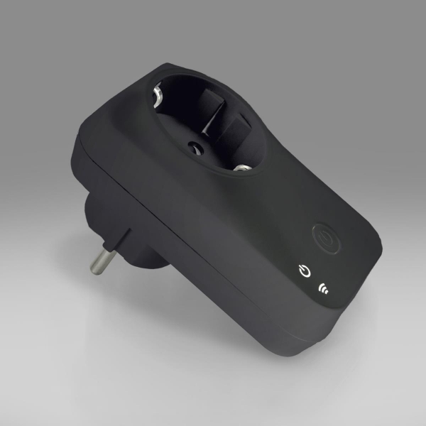 Умная розетка Wi-Fi Elektrostandard 76100/00 черная a054336