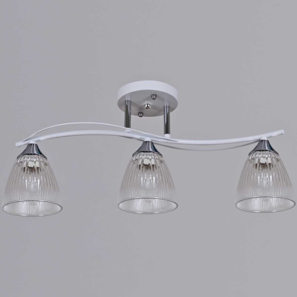 Потолочная люстра Reluce 87360-0.3-03 WH+CR