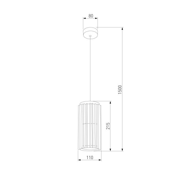 Уличный подвесной светильник Elektrostandard Entero (35189/H) 3000K черный a072081