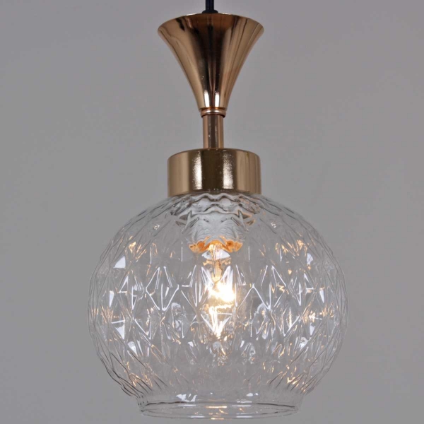 Подвесной светильник Reluce 10080-0.9-03 BK+FG