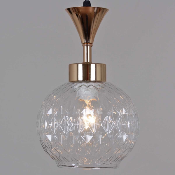 Подвесной светильник Reluce 10080-0.9-03 BK+FG