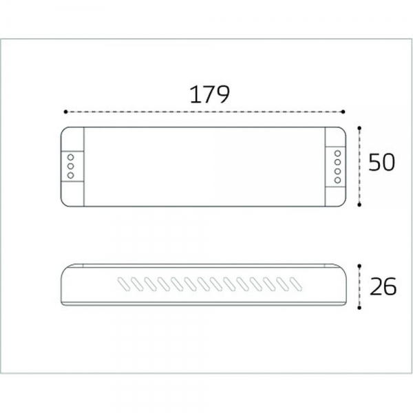 Блок питания для светодиодной ленты Italline M04-514 ITA-24V-200W