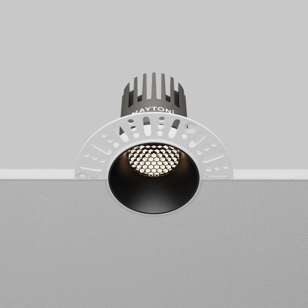 Встраиваемый светильник Maytoni Technical Downlight Dip DL124-10W-4K-TRS-B