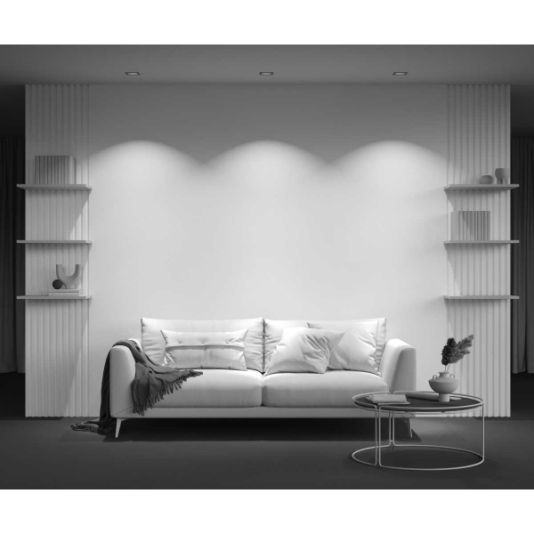 Встраиваемый светильник Maytoni Technical Downlight Metal Modern DL008-12W2.7-3-4K-B