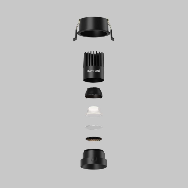 Стекло для пылевлагозащиты IP 44 для светильников серии Омут / Dip 10Вт Maytoni Technical Downlight Dip Glass001-D35
