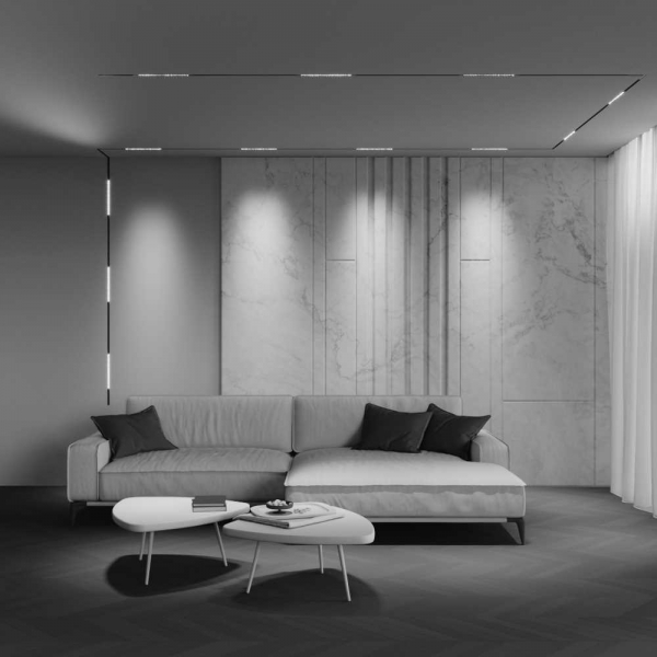 Трековый светильник Maytoni Technical EXILITY X Points TR241-2-6W3K-B