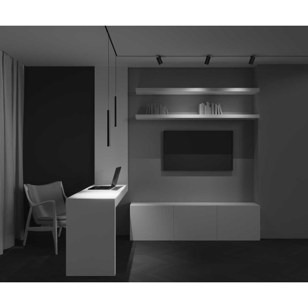 Трековый светильник Maytoni Technical EXILITY X Focus Led TR245-7W4K-B