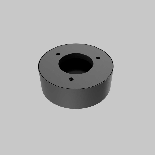 Накладная потолочная чаша для вертикального шинопровода Maytoni Technical ARITY Accessories for tracks Arity TRA234SCB-B
