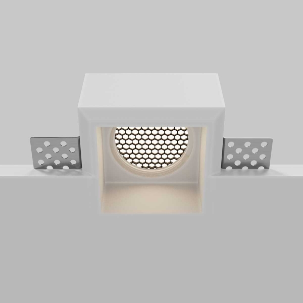 Встраиваемый светильник Maytoni Technical Downlight Gyps Modern DL131-GU10-01-W