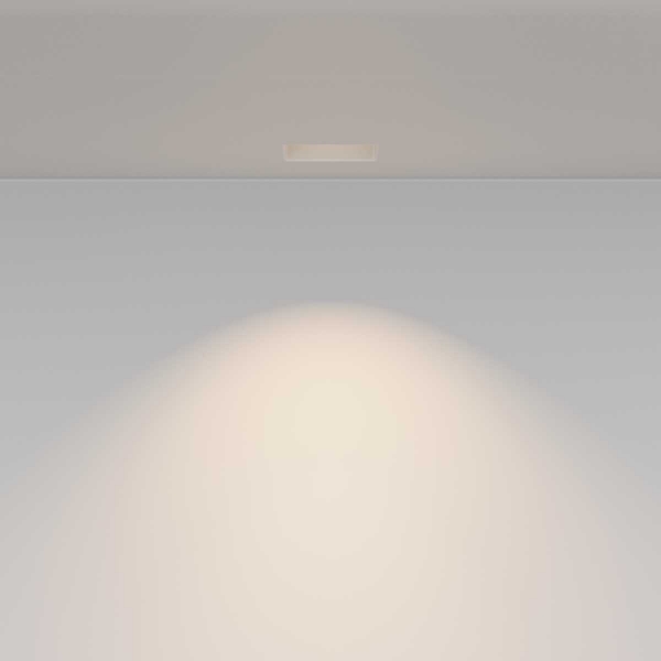 Встраиваемый светильник Maytoni Technical Downlight Gyps Modern DL131-GU10-01-W