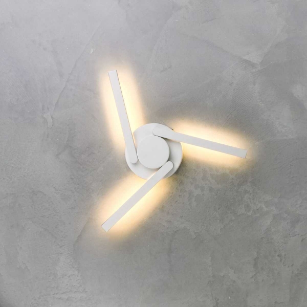 Уличный настенный светодиодный светильник Elektrostandard 1665 Techno LED Lever белый a040501