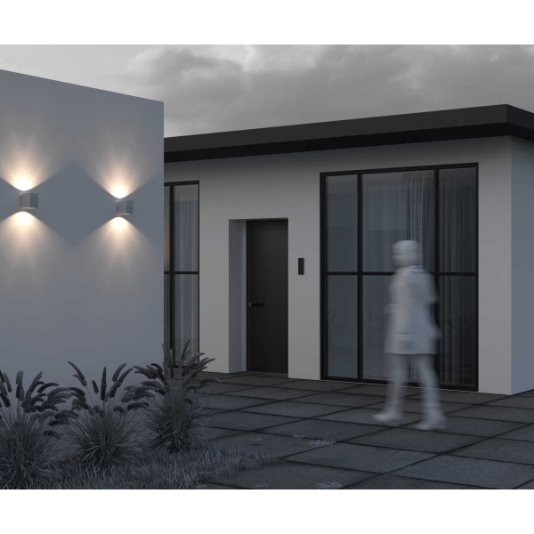 Уличный настенный светильник Maytoni Outdoor Block O507WL-L10W3K