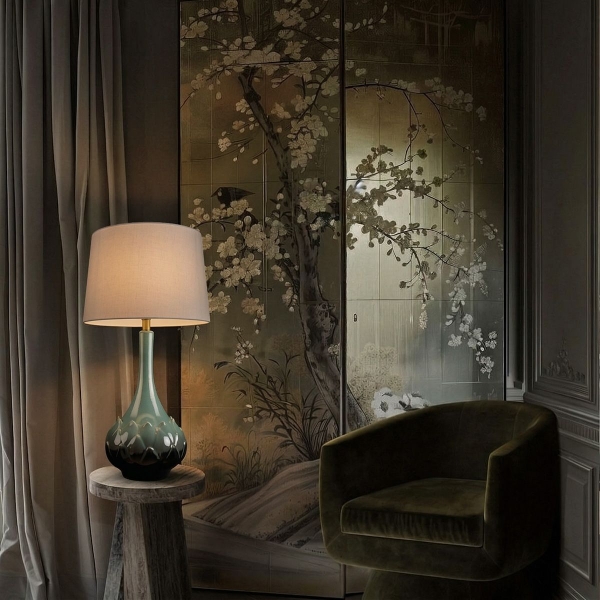 Настольная лампа Loft IT Kale 10518T Green