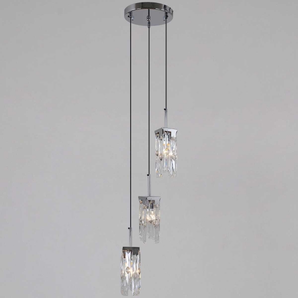 Подвесной светильник Illumico IL3600-3PSQ-26 CR DS