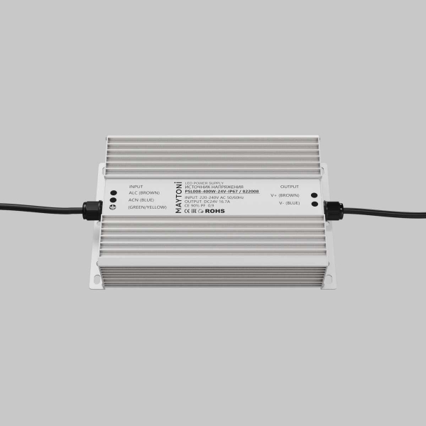 Источник напряжения PSL008 24В 400Вт IP67 Maytoni Led Strip 822008