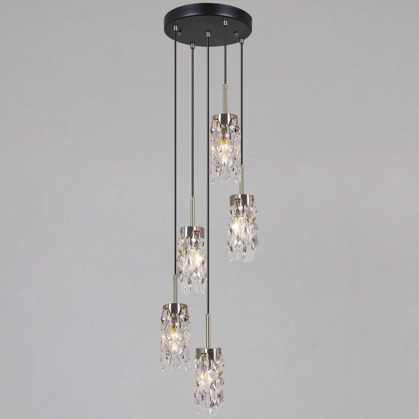 Подвесной светильник Illumico IL3588-5PSQ-26 AB DS