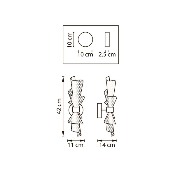 Бра Lightstar Acrile 737672