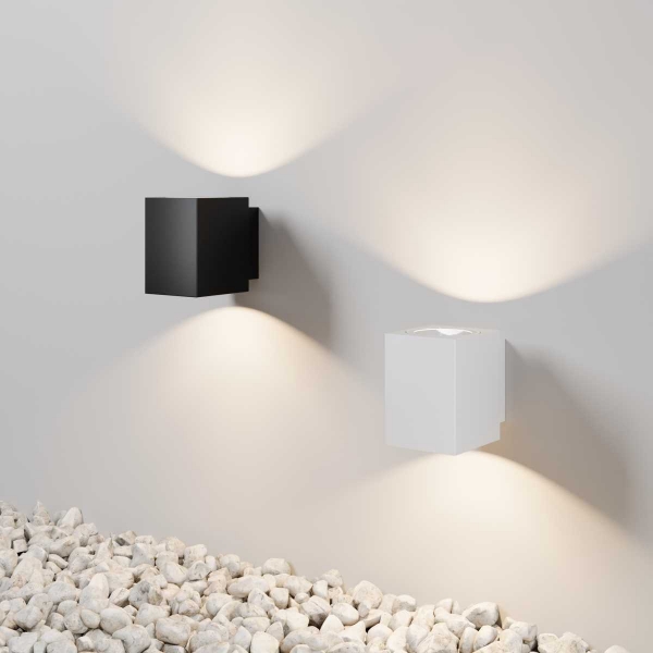 Уличный настенный светильник Maytoni Outdoor Block O507WL-L10B3K
