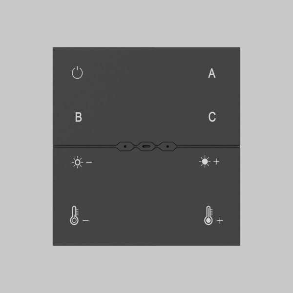 Беспроводная панель управления Maytoni Lighting control Zigbee DRC035-Z-8-B