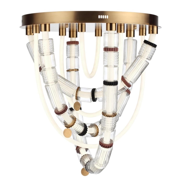 Потолочная люстра Odeon Light Collier L-Vision 5455/80CL