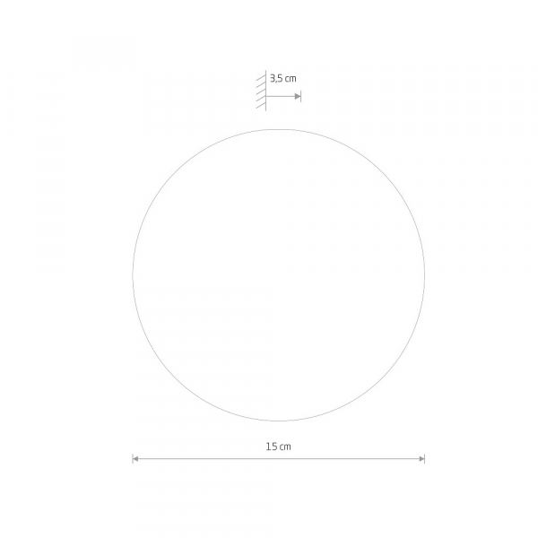 Настенный светильник Nowodvorski Ring Led S Gold 10280