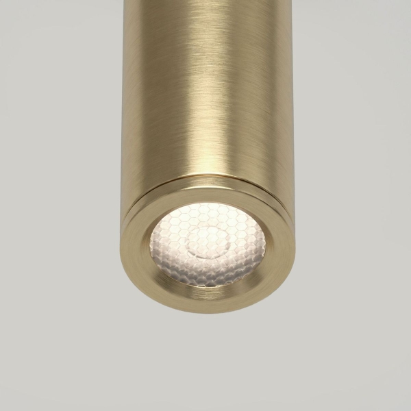 Подвесной светодиодный светильник Elektrostandard Flinn 50263 LED 4W 4000К латунь a072222
