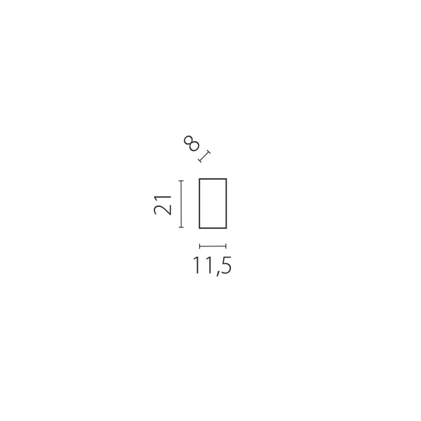 Заглушка торцевая Lightstar Due Hermes 510167