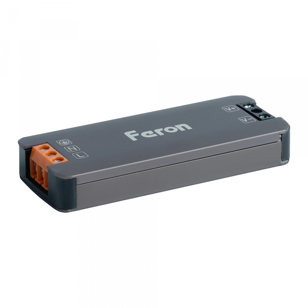 Трансформатор электронный для светодиодной ленты 300W 12V IP67 (драйвер), LB007 Feron 53144