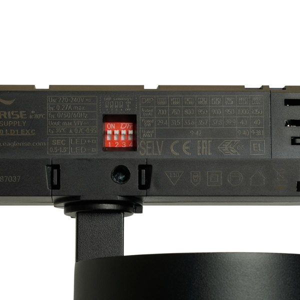 Трековый светодиодный светильник Feron TR Reflex 52059