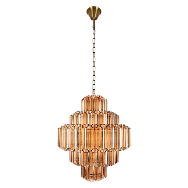 Подвесная люстра Loft IT Celebration 10579/600 Amber