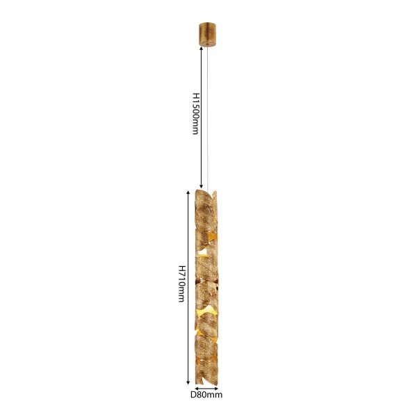 Подвесной светильник Favourite Leaftube 4802-1P
